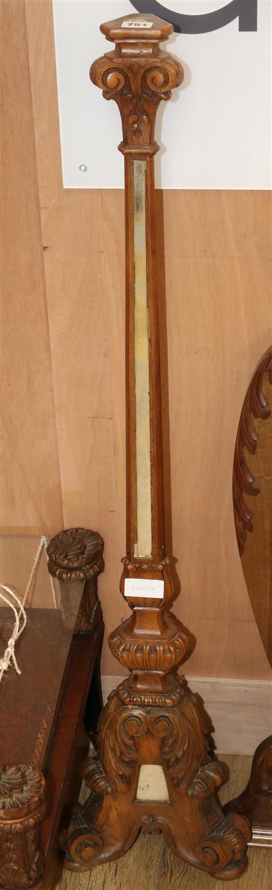 A torchere, W.30cm